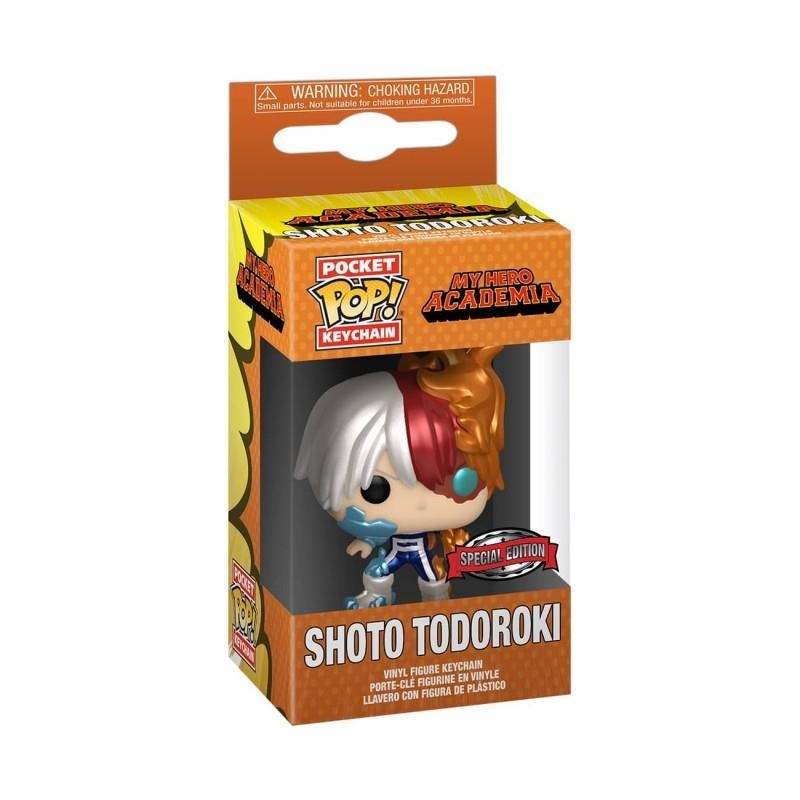 MY HERO ACADEMIA SHOTO TODOROKI KEYCHAIN | 889698488297 | POKET POP KEYCHAIN