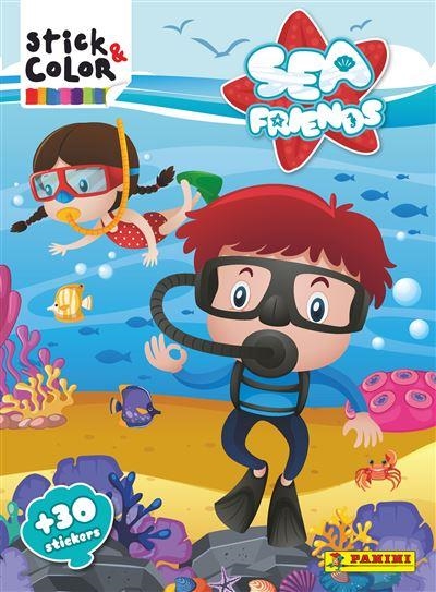 STICK & COLOR SEA FRIENDS | 9788427873148 | PANINI