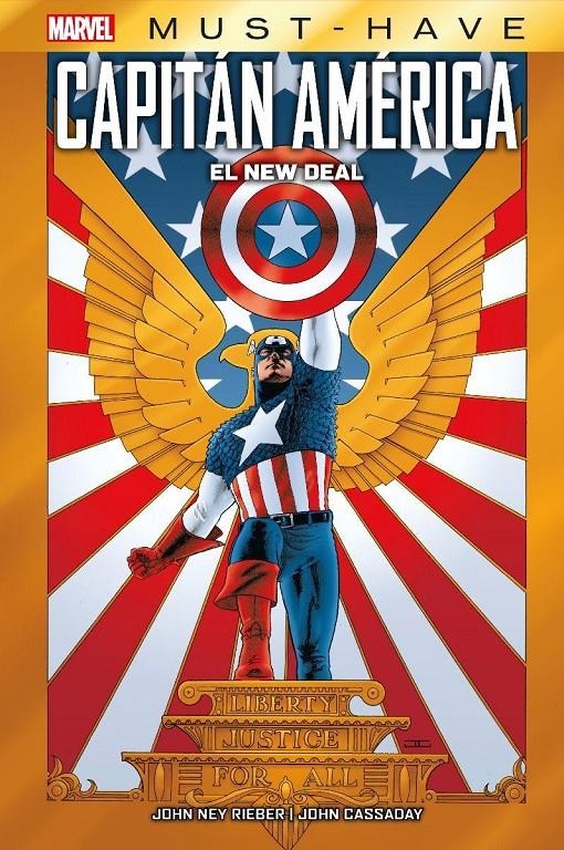 MARVEL MUST HAVE CAPITAN AMERICA: EL NEW DEAL | 9788411502337 | JOHN CASSADAY & JOHN NEY RIEBER