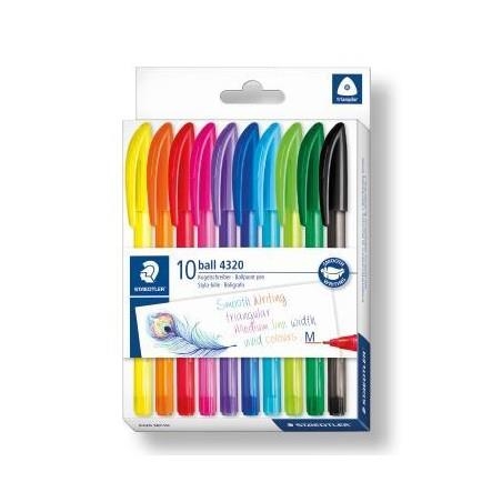 CAIXA 12 BOLÍGRAFS DE COLOR | 4007817102916 | STAEDTLER