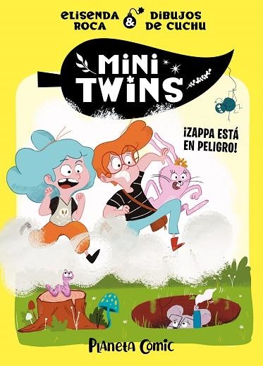 MINITWINS 02 ZAPPA CORRE PELIGRO | 9788411408417 | Elisenda Roca & CUCHU