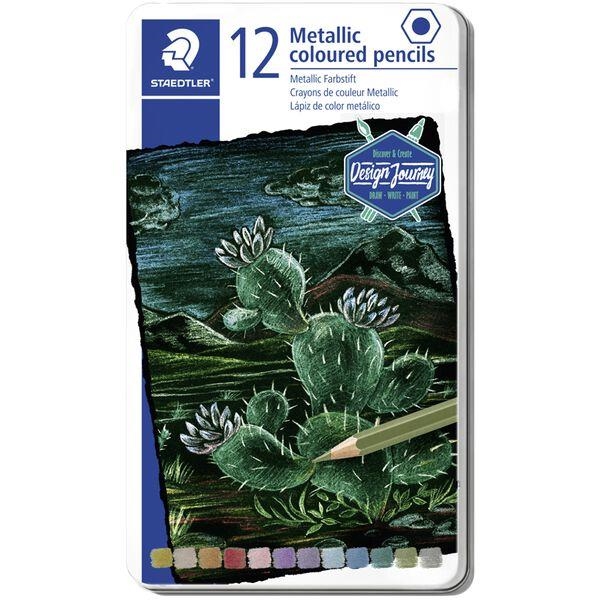 CAIXA 12 LLAPIS METALITZATS | 4007817088579 | STAEDTLER