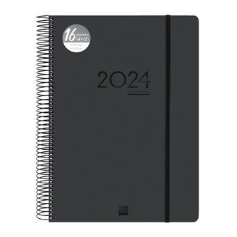 AGENDA 2024 DP DIN A4 ESPIRAL NEGRE | 8422952359517 | FINOCAM