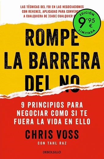 Rompe la barrera del no | 9788466363907 | CHRIS VOSS