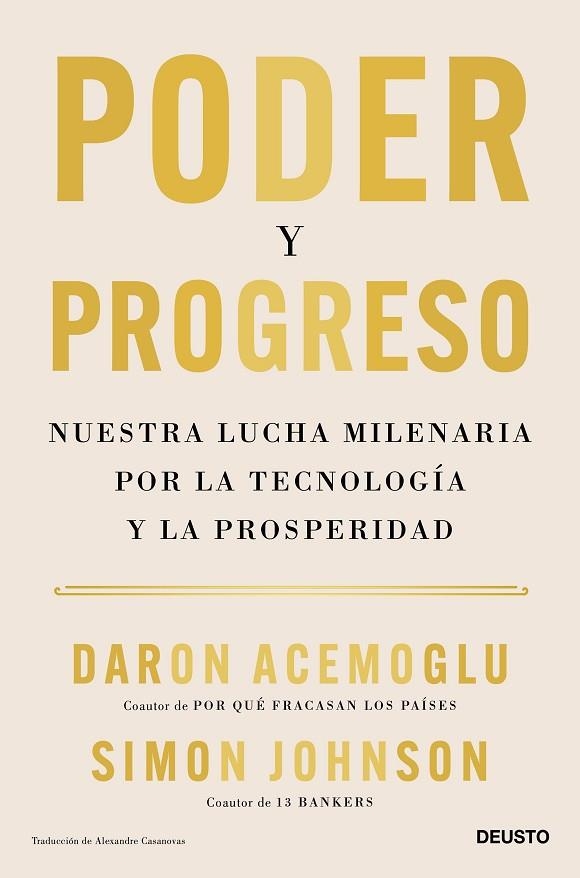 Poder y progreso | 9788423436378 | Daron Acemoglu Simon Johnson