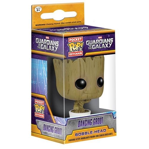 LLAVERO CABEZON MOVIL DANCING GROOT | 849803067151 | POKET POP KEYCHAIN