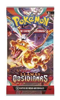 POKEMON ESCARLATA Y PURPURA LLAMAS OBSIDIANAS 10 CARTAS DE JUEGO ADICIONALES | 820650504266 | THE POKEMON COMPANY