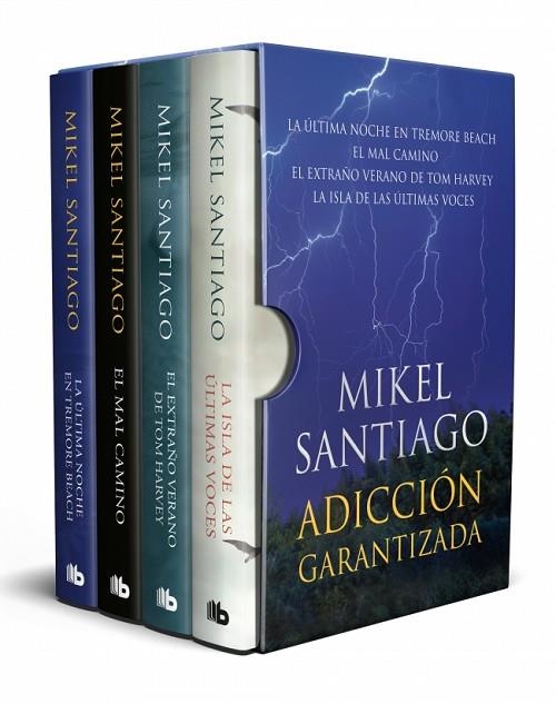 Estuche Mikel Santiago adicción garantizada | 9788413148120 | MIKEL SANTIAGO