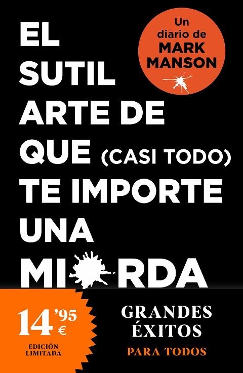 El sutil arte de que casi todo te importe una mierda. Diario | 9788418850707 | MARK MANSON