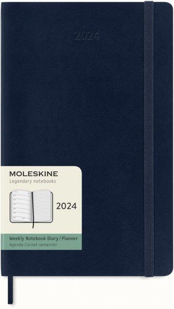 AGENDA 2024 SV LARGE BLAVA | 8056598856644 | MOLESKINE