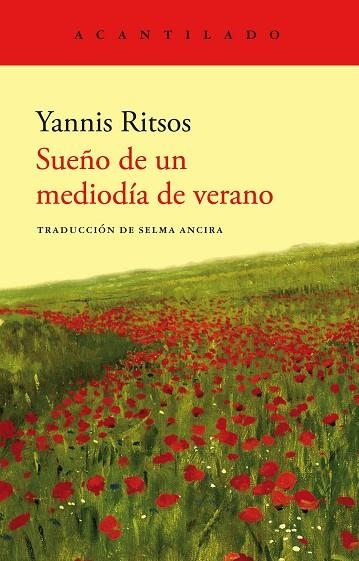 Sueño de un mediodia de verano | 9788419036797 | Yannis Ritsos