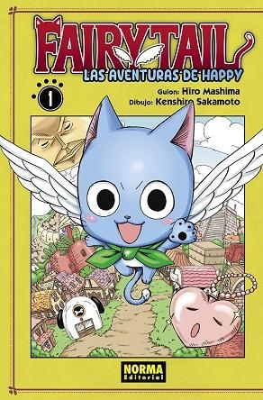 FAIRY TAIL LAS AVENTURAS DE HAPPY 01 | 9788467964905 | HIRO MASHIMA & KENSHIRO SAKAMOTO