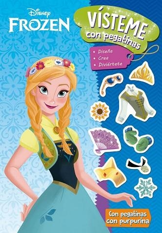 Frozen Visteme con pegatinas | 9788419547453 | Disney