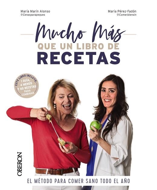 MUCHO MAS QUE UN LIBRO DE RECETAS | 9788441548732 | MARIA MARÍN ALONSO &  MARIA PEREZ-FADON LLAMAZARES