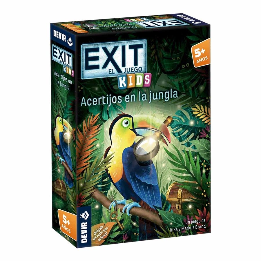 EXIT KIDS ACERTIJOS EN LA JUNGLA | 8436607942016 | INKA & MARKUS BRAND