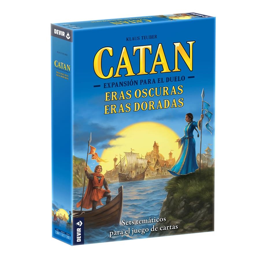 CATAN EXPANSION PARA EL DUELO 2 JUGADORES ERAS OSCURAS ERAS DORADAS | 8436589627079 | KLAUS TEUBER