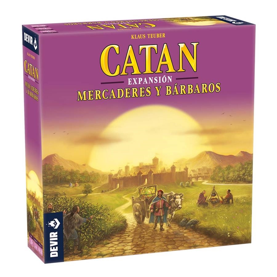 CATAN AMPLIACION 2-4 JUGADORES MERCADERES Y BARBAROS | 8436017220131 | KLAUS TEUBER