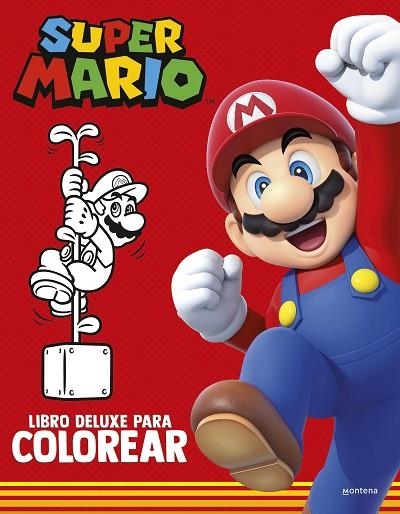 SUPER MARIO LIBRO DELUXE PARA COLOREAR | 9788419975539 | NINTENDO