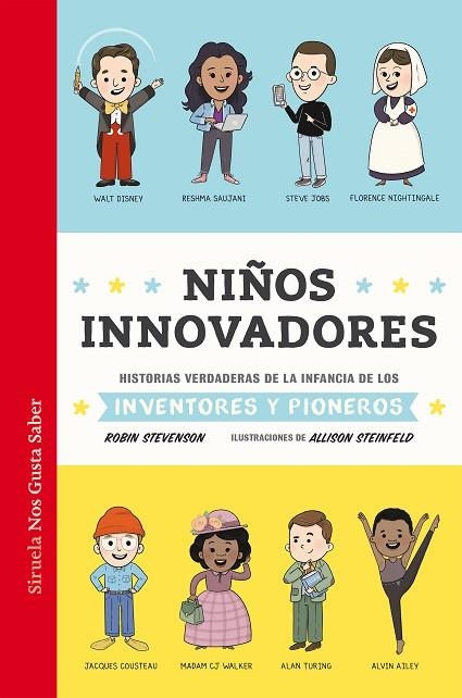 Niños innovadores | 9788419744418 | Robin Stevenson