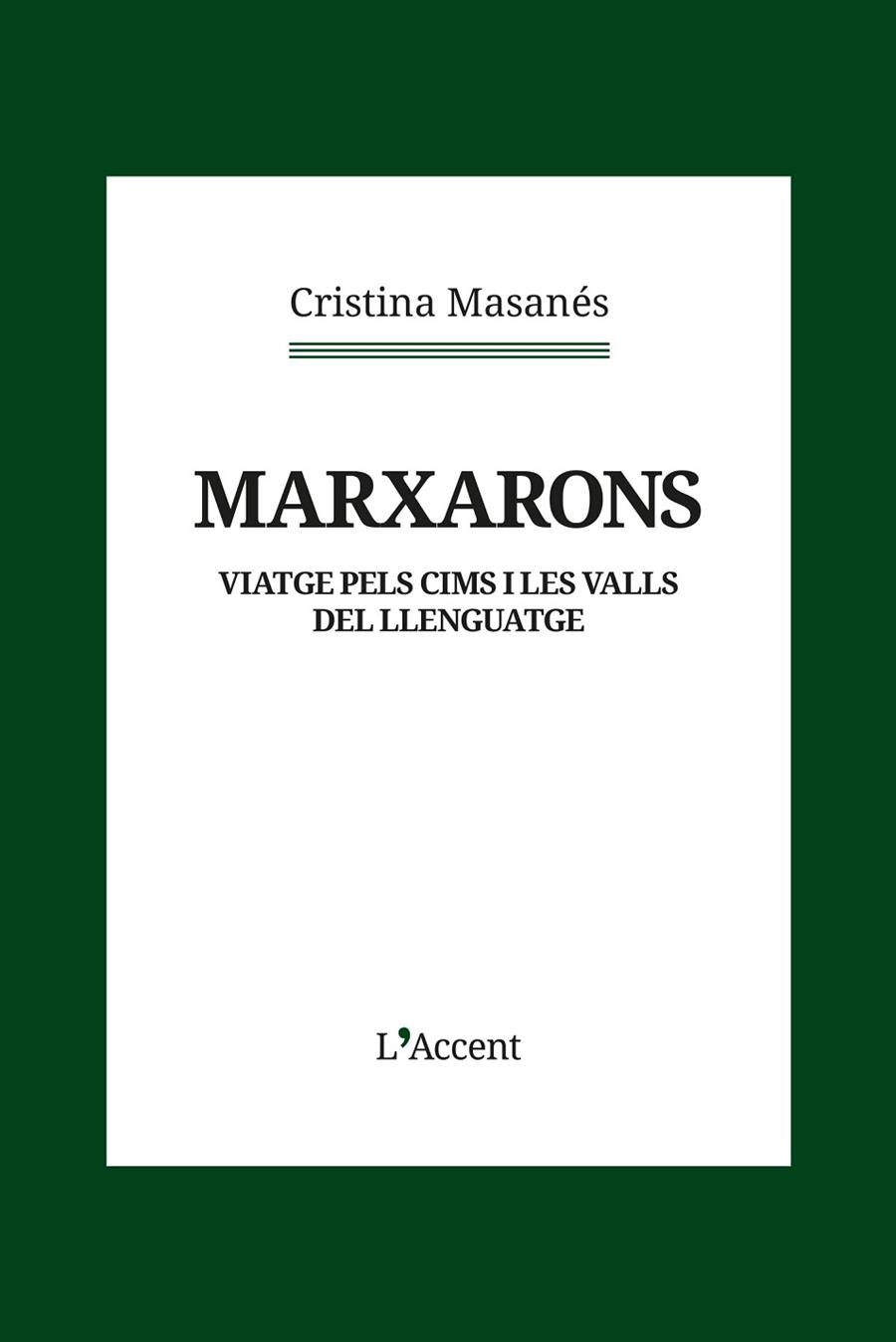 Marxarons | 9788418680434 | Cristina Masanes