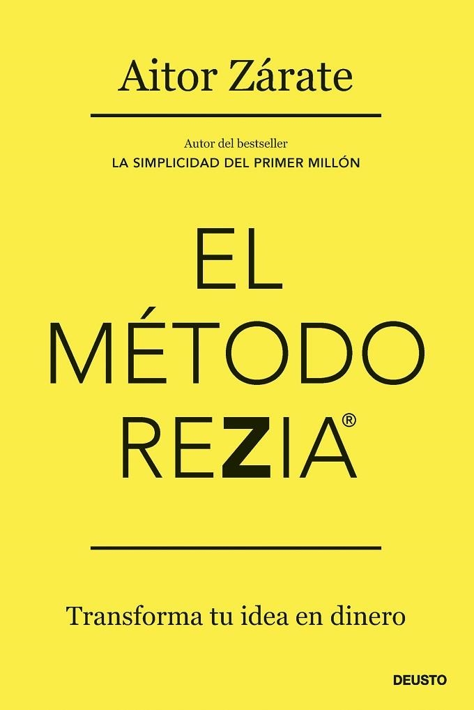 El metodo REZIA | 9788423436934 | Aitor Zarate