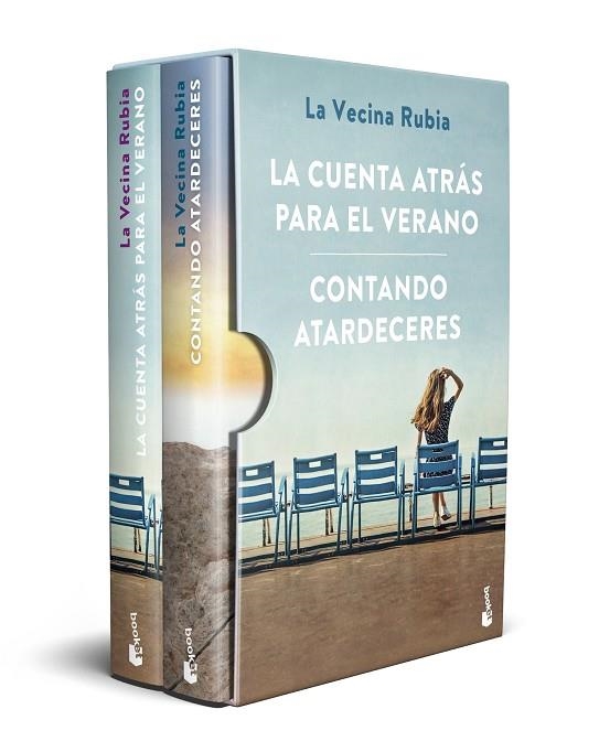 Estuche La Vecina Rubia La cuenta atras para el verano Contando atardeceres | 9788448040826 | La Vecina Rubia