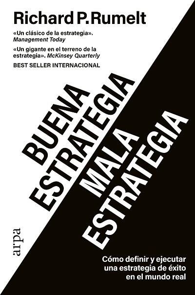 Buena estrategia Mala estrategia | 9788419558442 | Richard P. Rumelt