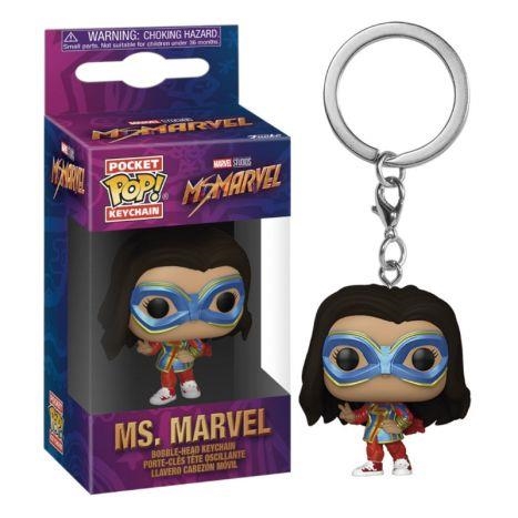 MS MARVEL LLAVERO CON FIGURA DE PLASTICO | 889698594943 | POCKET POP KEYCHAIN