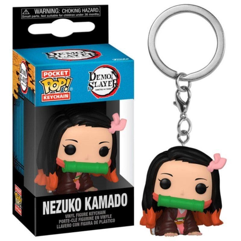 NEZUKO KAMADO LLAVERO CON FIGURA DE PLASTICO | 889698656221 | POCKET POP KEYCHAIN