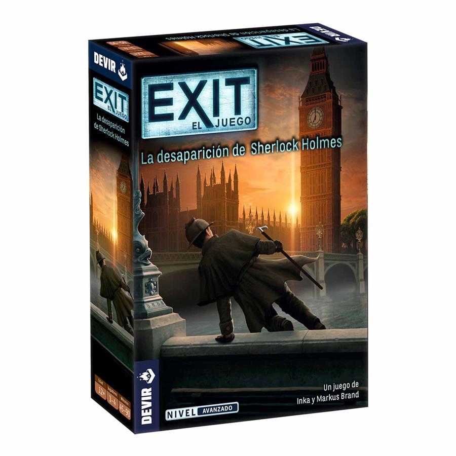 EXITEL JUEGO LA DESAPARICON DE SHERLOCK HOLMES | 8436607942054 | INKA & MARKUS BRAND