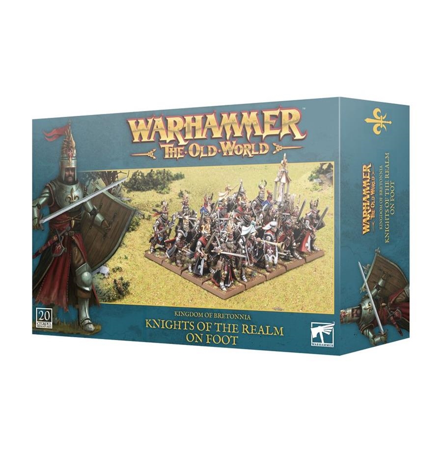 KOB: KNIGHTS OF THE REALM ON FOOT | 5011921230433 | GAMES WORKSHOP