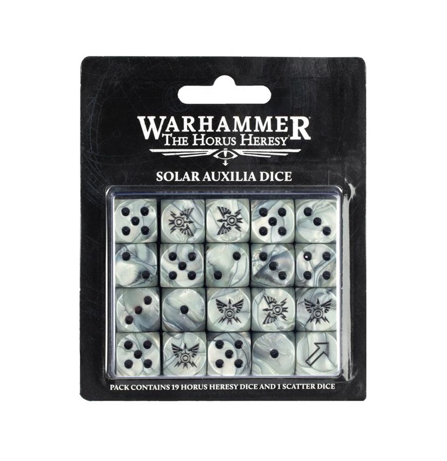 HORUS HERESY: SOLAR AUXILIA DICE | 5011921215751 | GAMES WORKSHOP