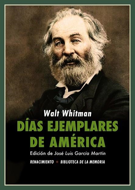 Dias ejemplares de America | 9788410148284 | WALT WHITMAN