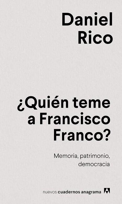 ¿QUIÉN TEME A FRANCISCO FRANCO? | 9788433924100 | DANIEL RICO CAMPS