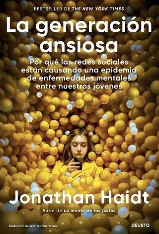 La generacion ansiosa | 9788423437290 | Jonathan Haidt