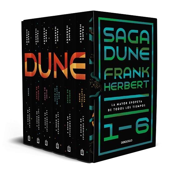 SAGA DUNE 6 VOL LA MAYOR EPOPEYA DE TODOS LOS TIEMPOS | 9788466361897 | FRANK HERBERT