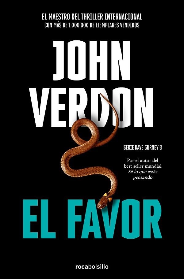 SERIE DAVID GURNEY 08 EL FAVOR | 9788419498359 | JOHN VERDON