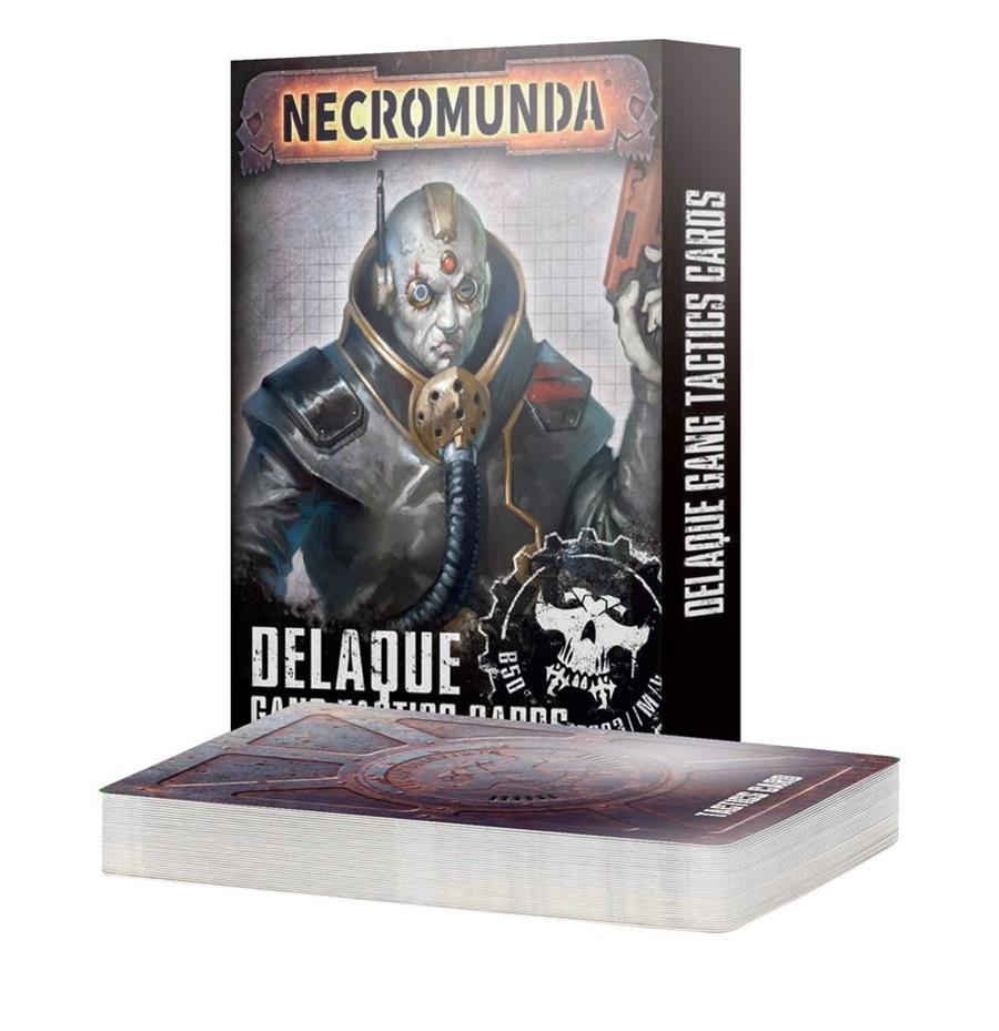 NECROMUNDA: DELAQUE GANG TACTICS CARDS | 5011921222117 | GAMES WORKSHOP