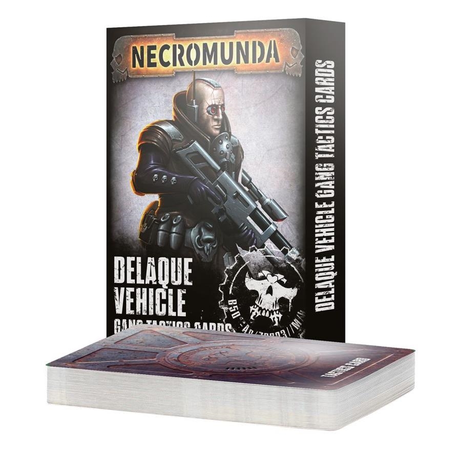 NEC: DELAQUE VEHICLE GANG TACTICS CARDS | 5011921216673 | GAMES WORKSHOP