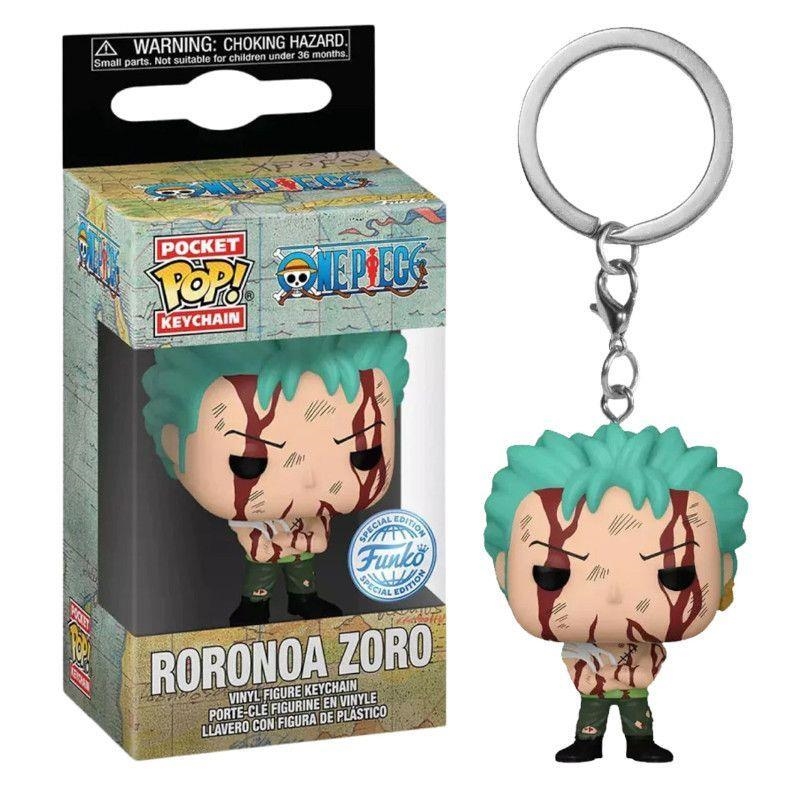 RORONOA ZORO LLAVERO CON FIGURA DE PLASTICO | 889698768801 | POKET POP KEYCHAIN