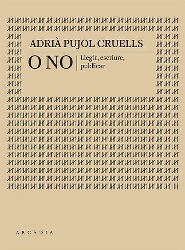 O NO | 9788412745733 | ADRIA PUJOL CRUELLS