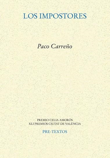 Los Impostores | 9788410309012 | Paco Carreño