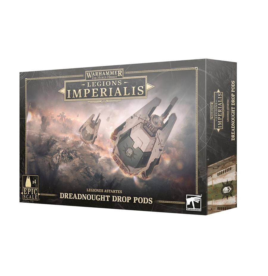 LEGIONS IMPERIALIS:DREADNOUGHT DROP PODS | 5011921182541 | GAMES WORKSHOP