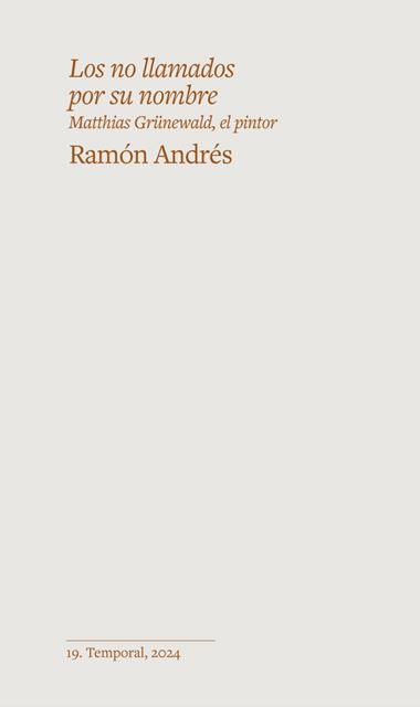 Los no llamados por su nombre | 9788412656176 | RAMON ANDRES