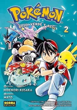 POKEMON 02 ROJO VERDE Y AZUL 02 | 9788467964981 | HIDENORI KUSAKA & MATO