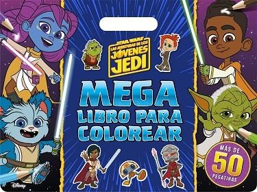 Star Wars Las aventuras de los jovenes Jedi Megalibro para colorear | 9788408283096 | Star Wars