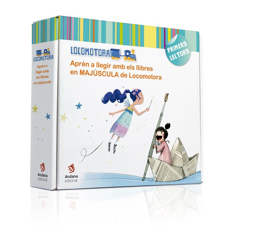 APREN A LLEGIR AMB ELS LLIBRES EN MAJUSCULA DE LOCOMOTORA | 9788419913432 | VVAA