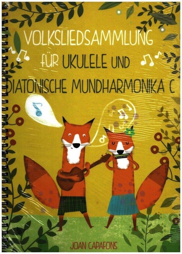 VOLKSLIEDSAMMLUNG FÜR UKULELE UND DIATONISCHE MUNDHARMONIKA C | 9788409347032 | JOAN CAPAFONS MANILS