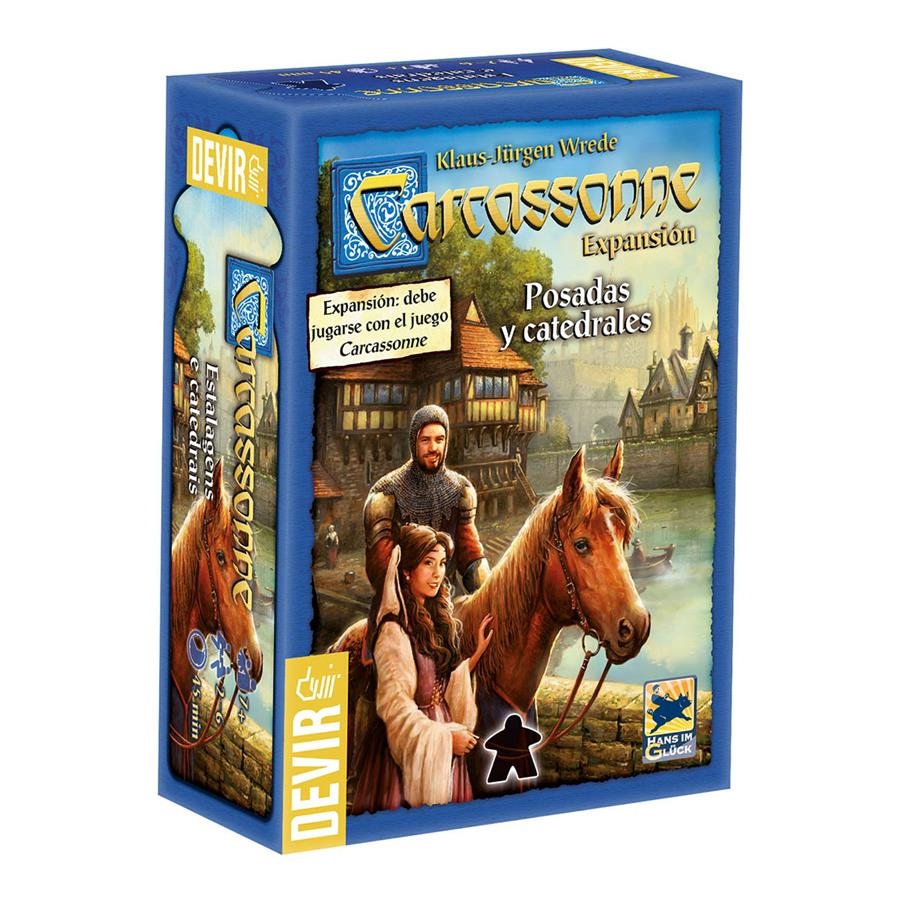 CARCASSONNE EXPANSION POSADAS Y CATEDRALES | 8436017224900 | KLAUS JURGEN WREDE