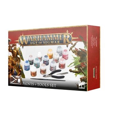 AOS PAINTS+TOOLS ENG/SPA/PORT/LATV/ROM | 5011921219254 | GAMES WORKSHOP